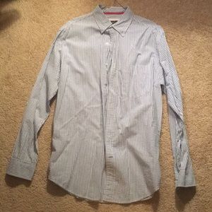 Club Room seersucker button down shirt